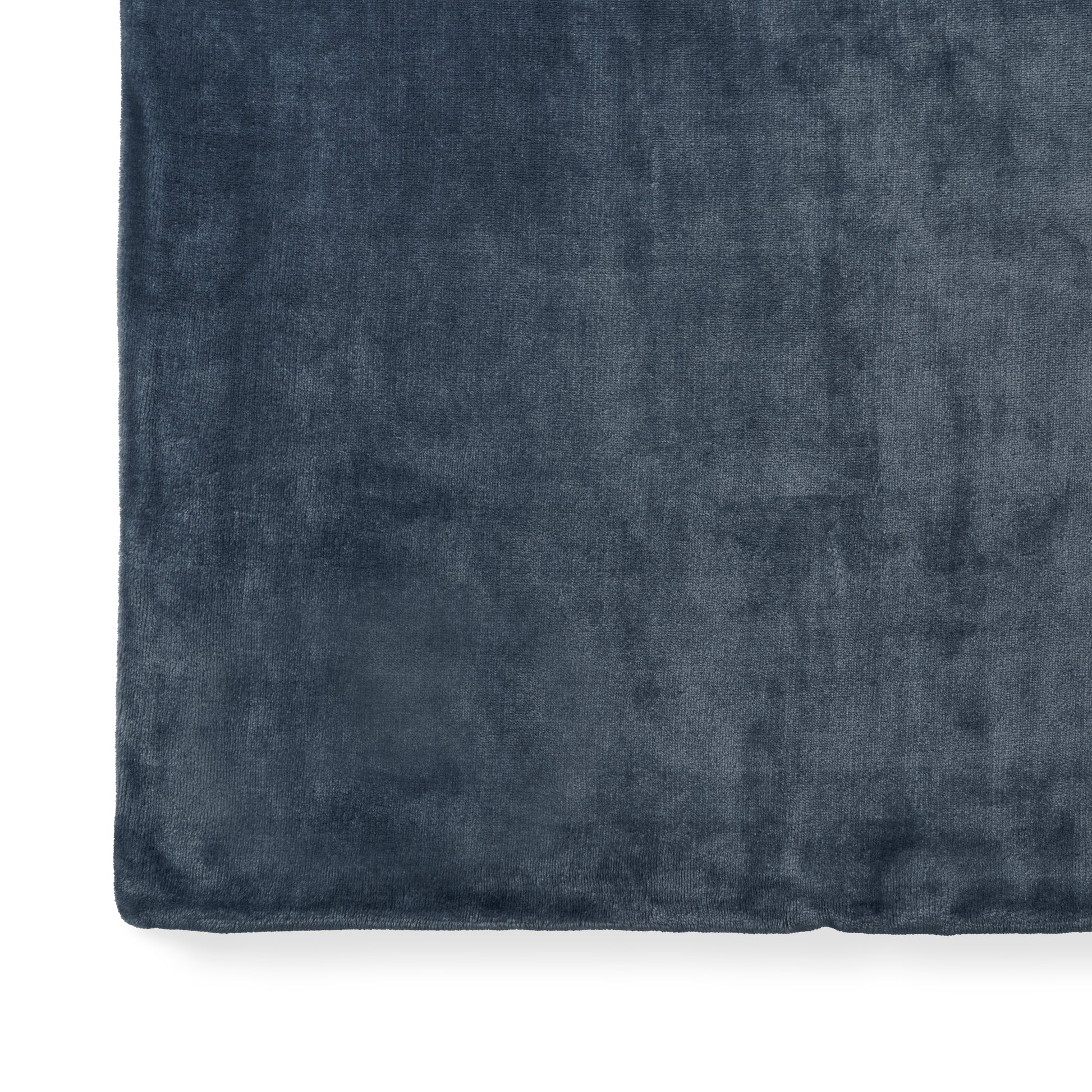 Vintage Indigo Mink Ever Soft Throw Blanket plain