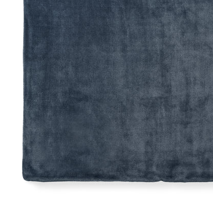 Vintage Indigo Mink Ever Soft Throw Blanket plain
