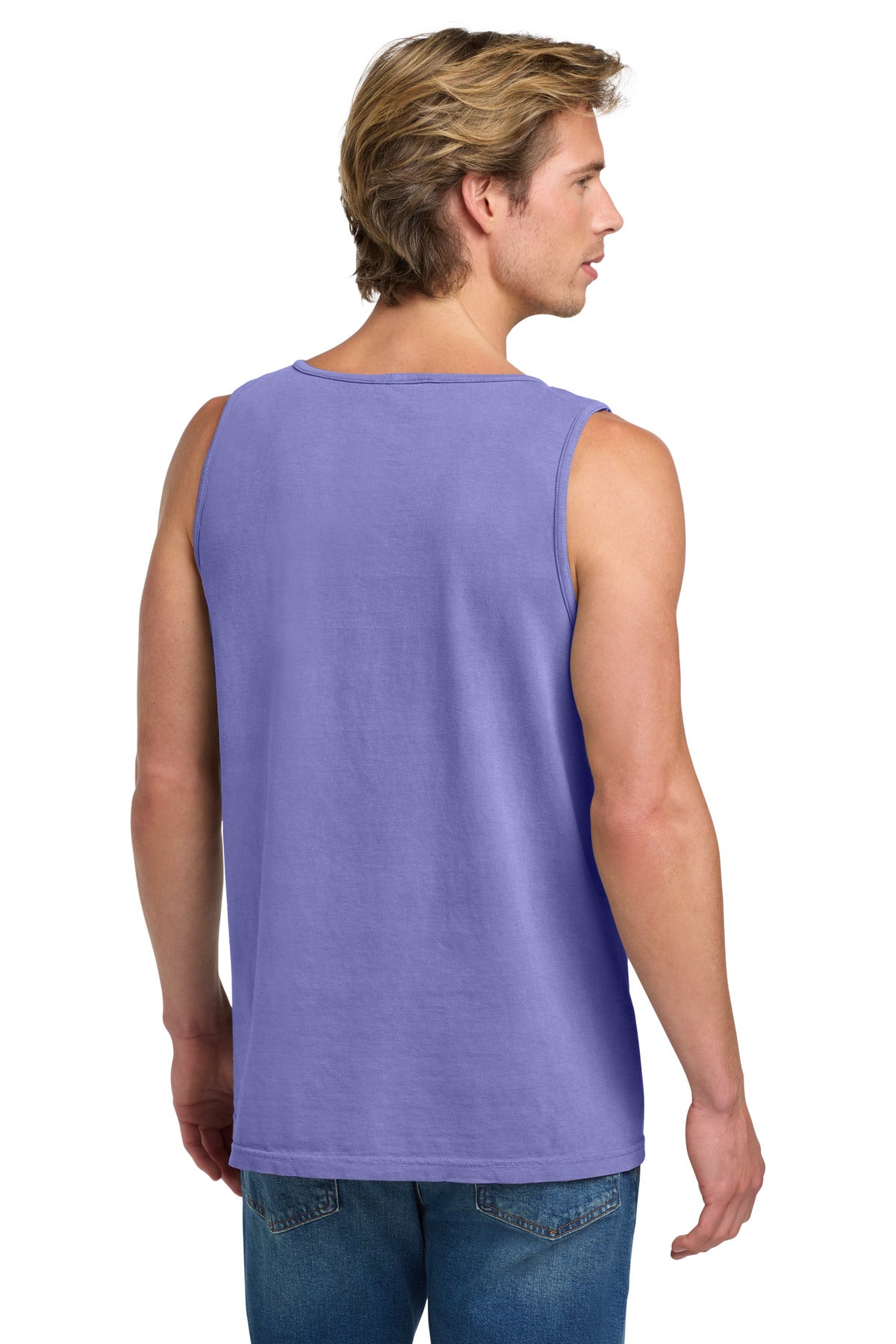 Violet COMFORT COLORS Heavyweight Ring Spun Tank Top. 9360
