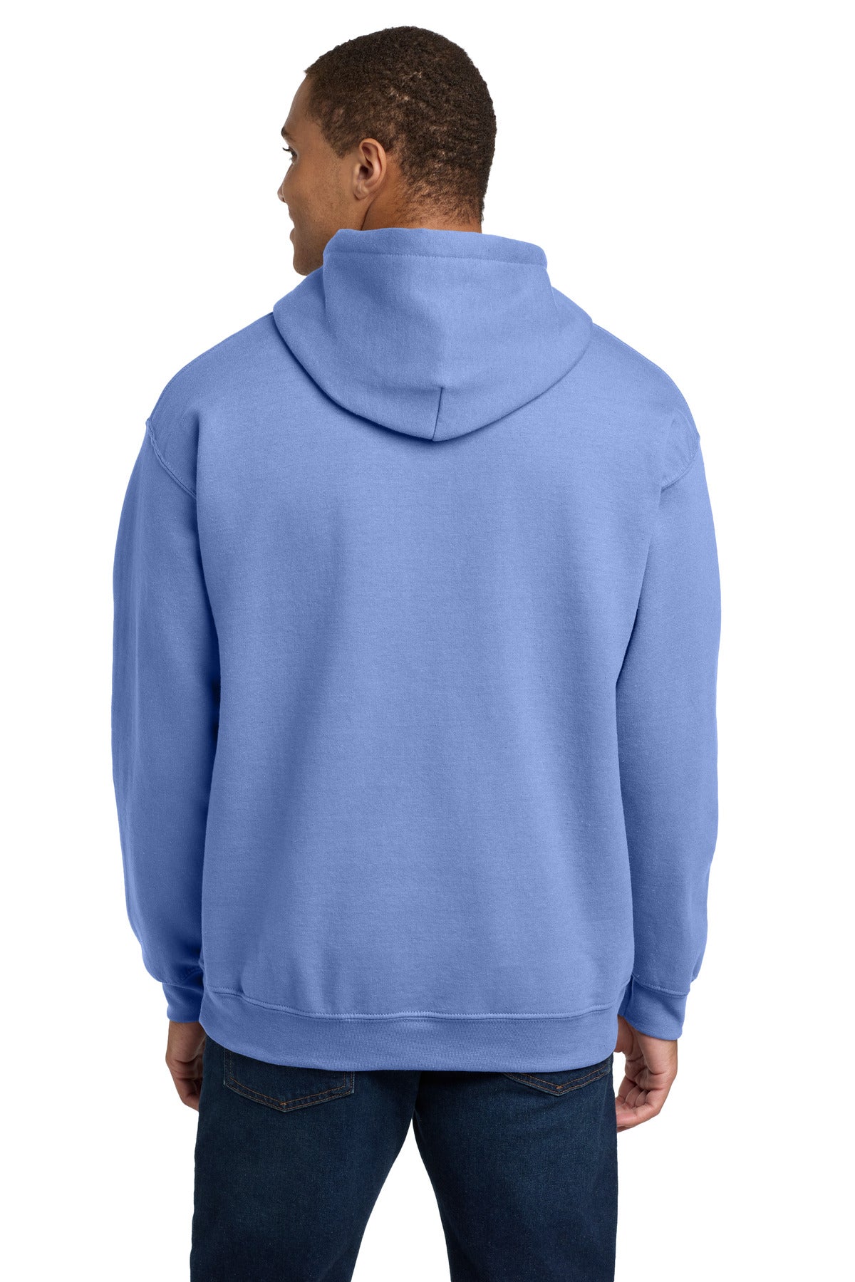 Violet Gildan - Heavy Blend Hooded Sweatshirt. 18500