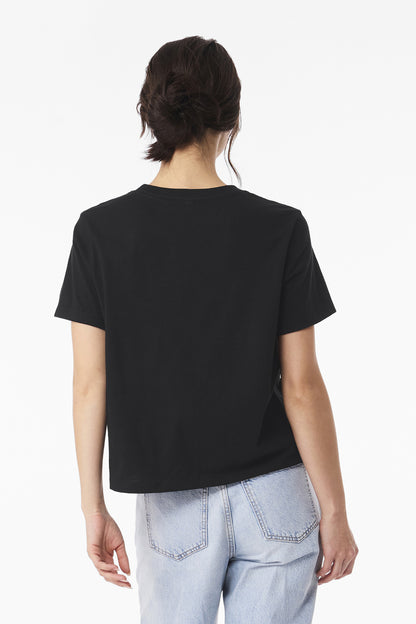 VtgBlack BELLA+CANVAS Women's 6-Ounce Heavyweight Tee BC6110