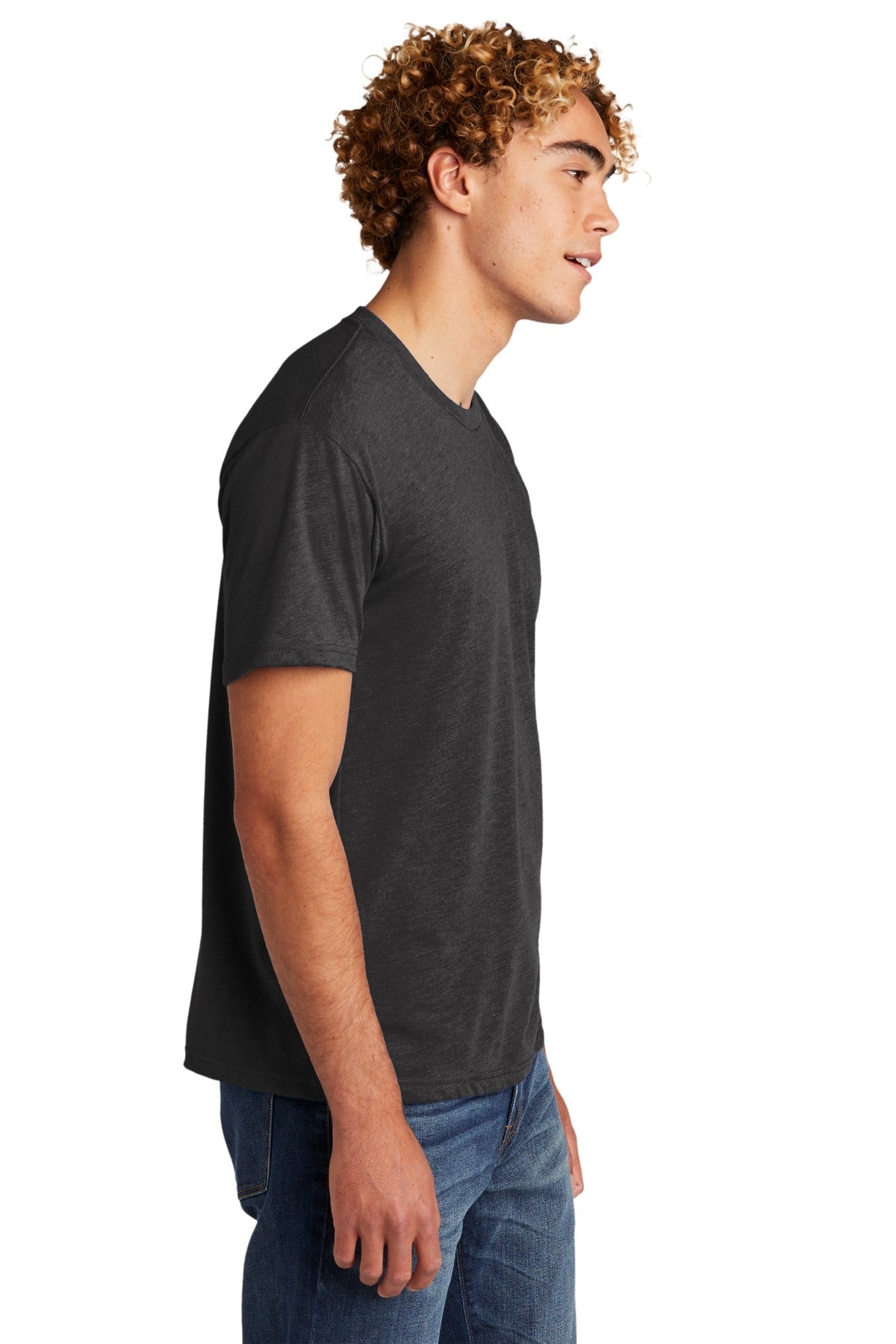 VtgBlack Next Level Apparel Adult Tri-Blend Tee. NL6010