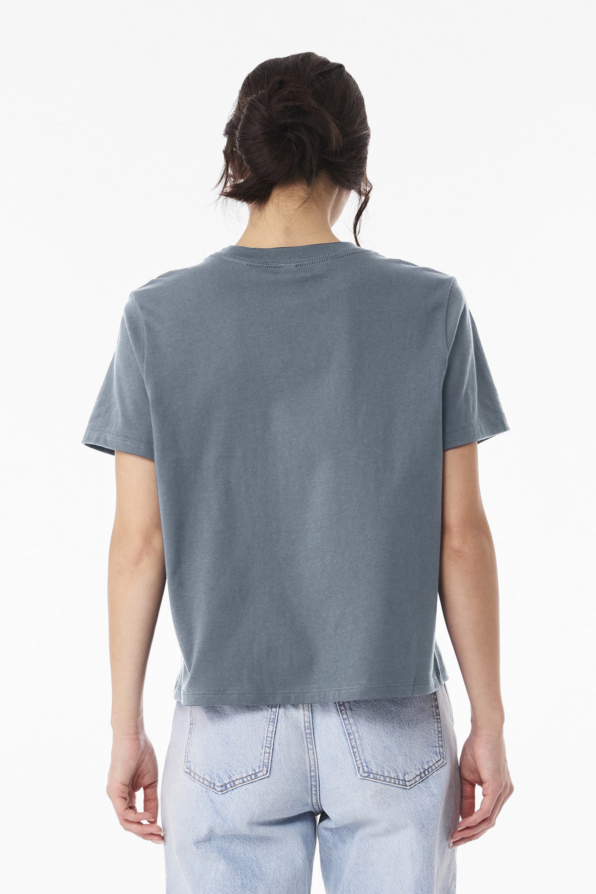 VtgDenim BELLA+CANVAS Women's 6-Ounce Heavyweight Tee BC6110