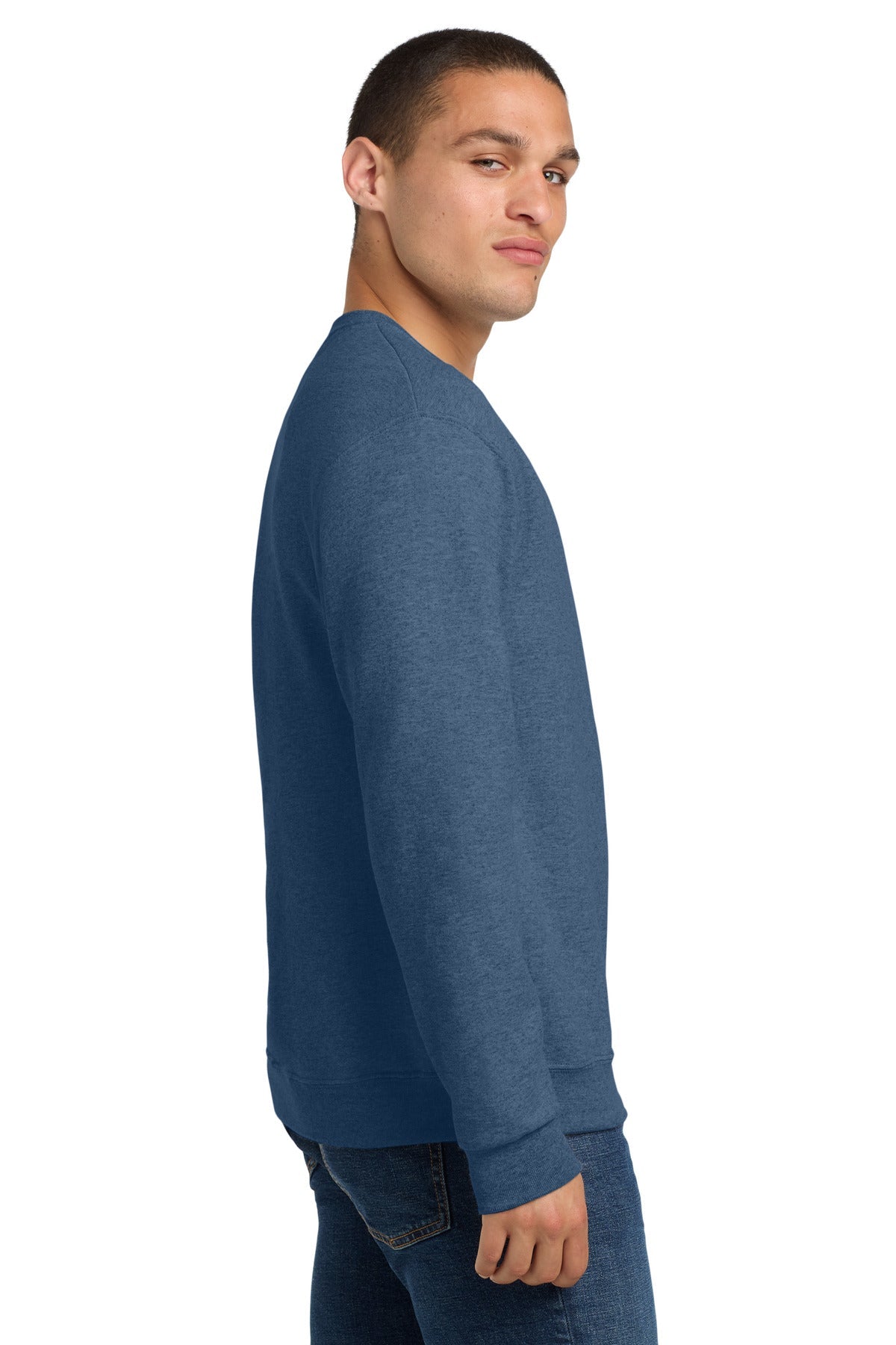 VtgHtrBl Jerzees - NuBlend Crewneck Sweatshirt. 562M
