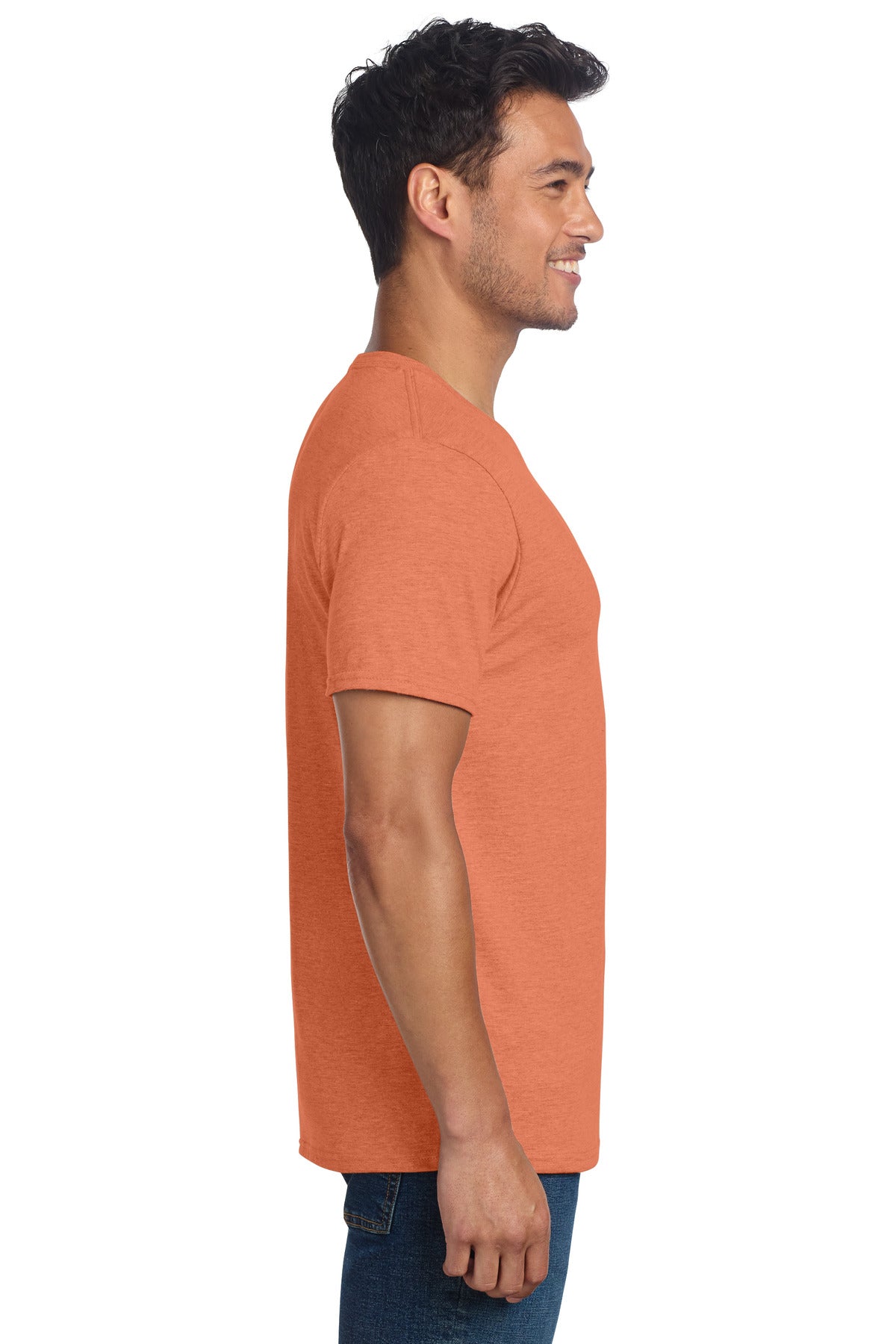 VtgHtrOrge Jerzees Premium Blend Ring Spun T-Shirt 560M
