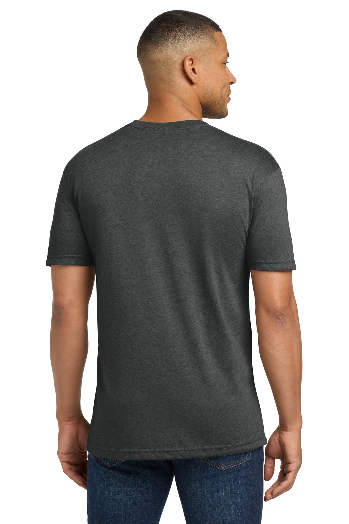 VtgHvyMetl Next Level Apparel Adult Tri-Blend Tee. NL6010