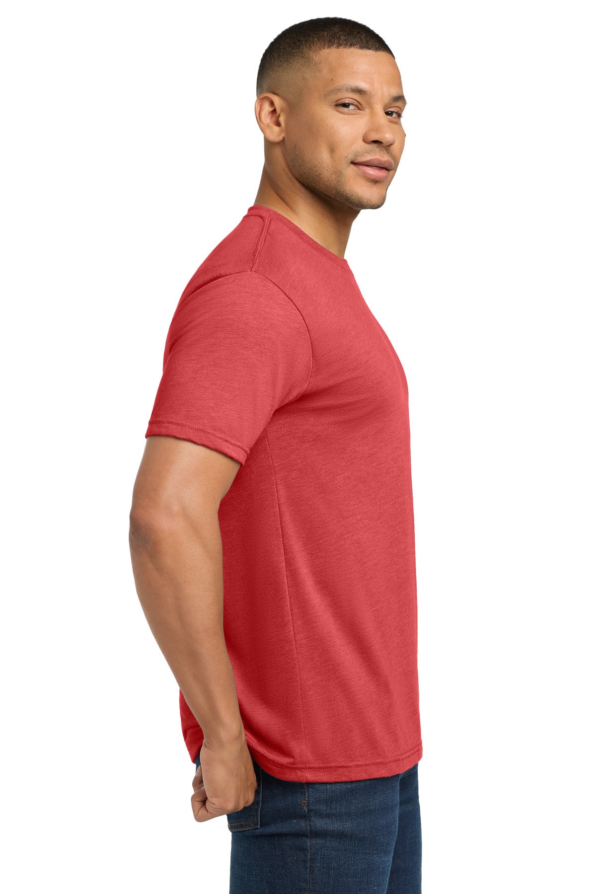 VtgRed Next Level Apparel Adult Tri-Blend Tee. NL6010