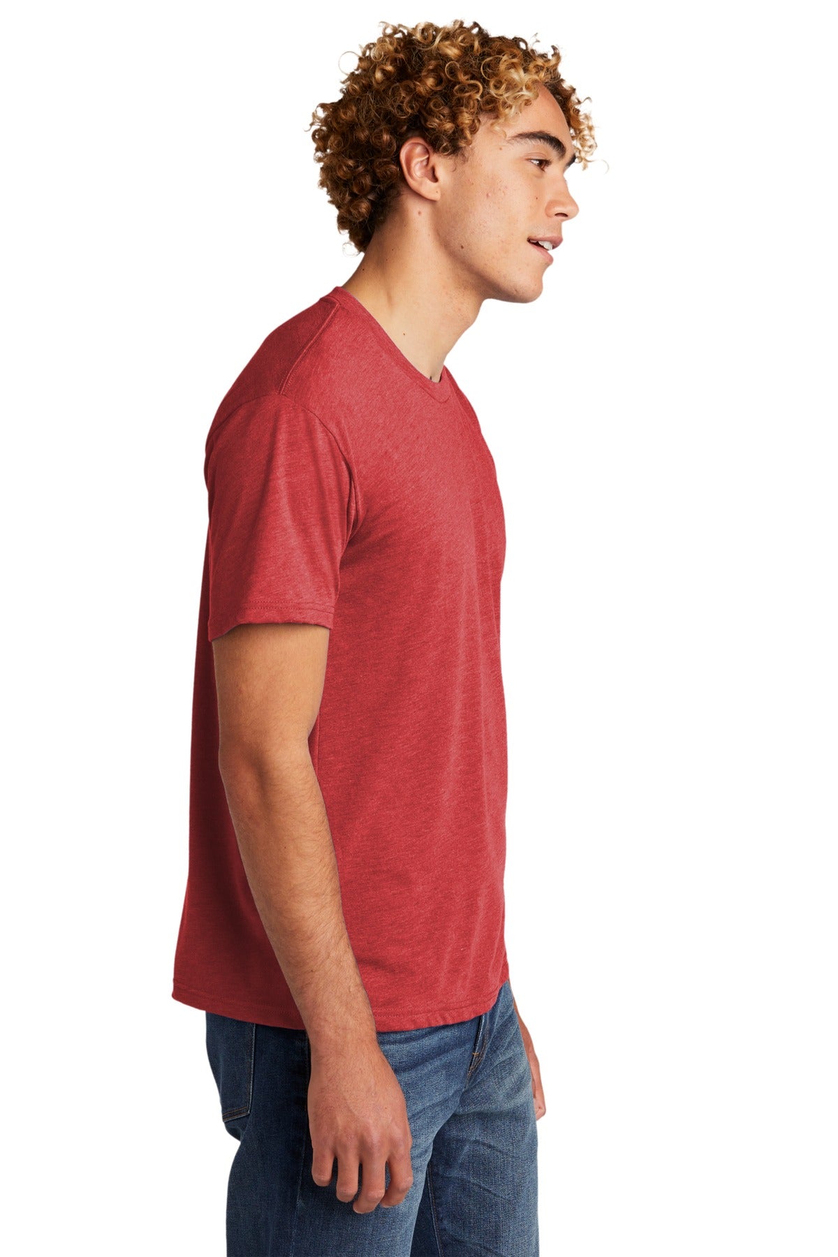 VtgRed Next Level Apparel Adult Tri-Blend Tee. NL6010