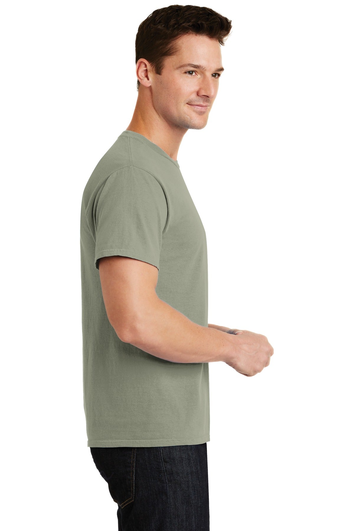 Walnut Port & Co Beach Wash Garment-Dyed Tee. PC099