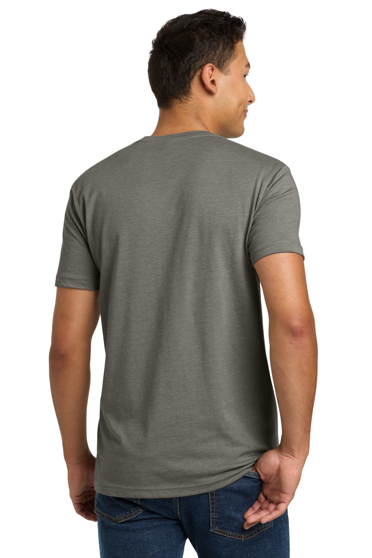 WarmGray Next Level Apparel Adult CVC Tee. NL6210