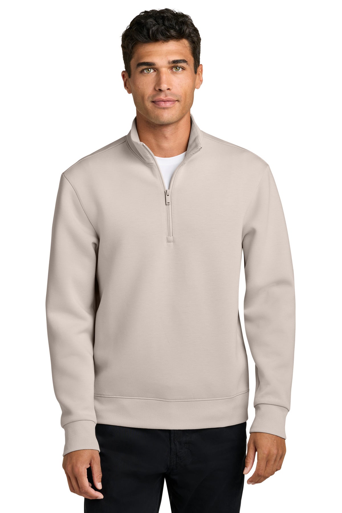 WarmQuartz Mercer+Mettle Soft Spacer 1/4-Zip MM3100