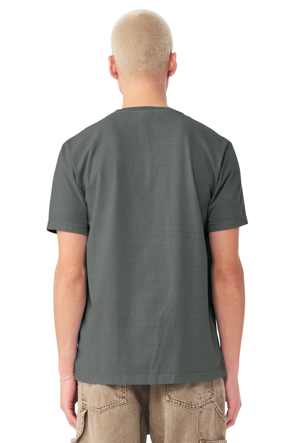 WashedGrey BELLA+CANVAS Unisex Heavyweight Garment-Dyed Tee BC4810GD
