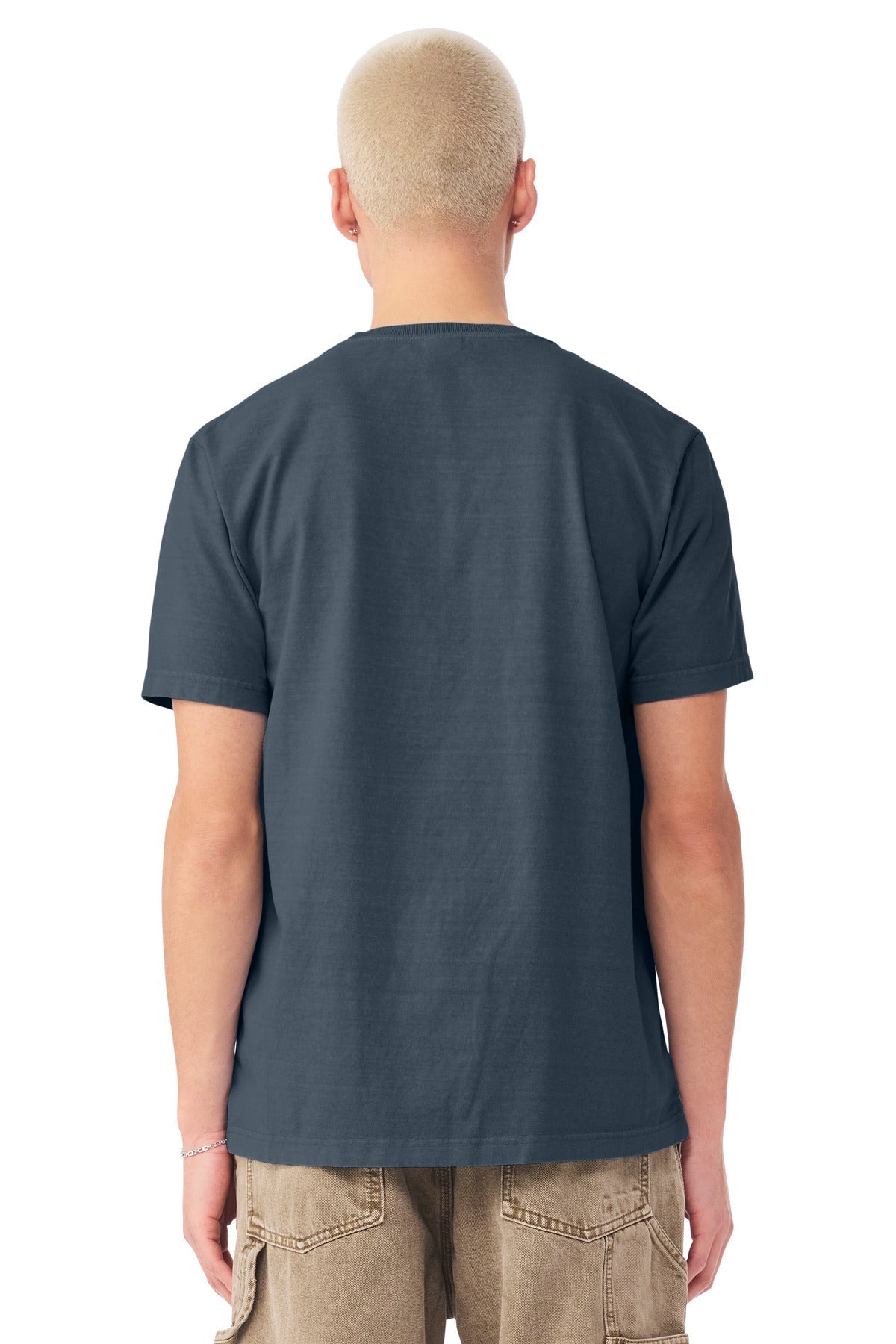 WashedNavy BELLA+CANVAS Unisex Heavyweight Garment-Dyed Tee BC4810GD