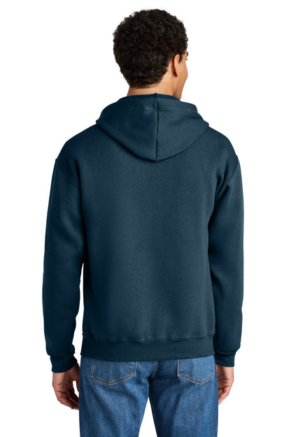 WashedNavy Jerzees Rugged Unisex Full-Zip Hooded Sweatshirt Z12M