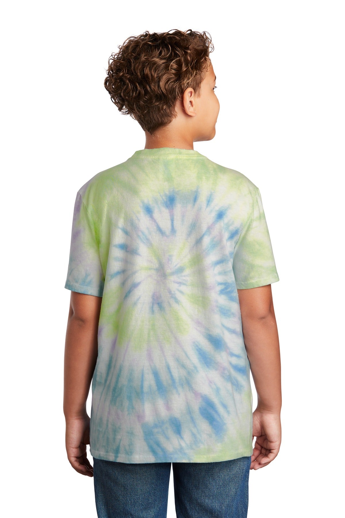 Watercolor Sp Port & Co Youth Tie-Dye Tee. PC147Y