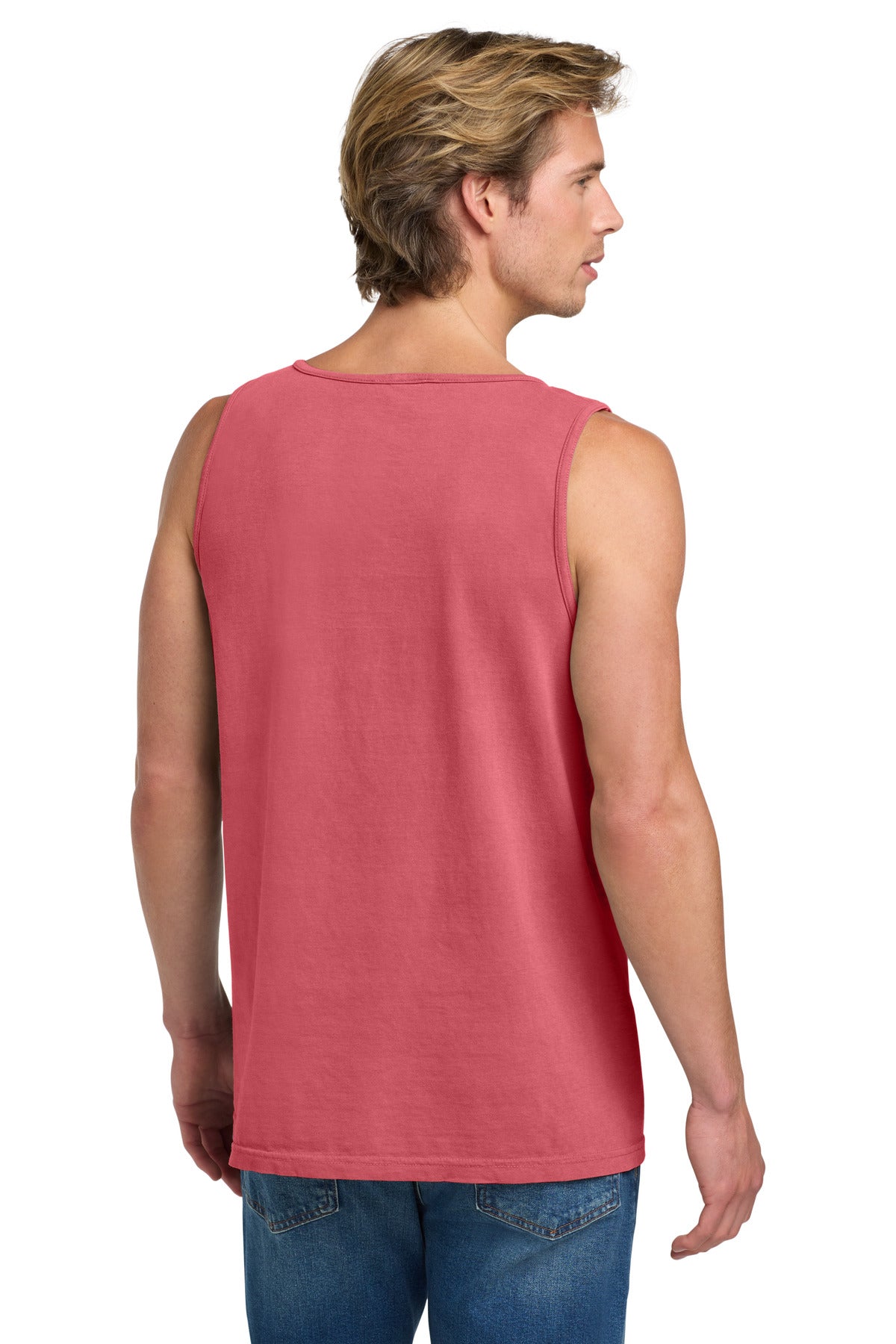 Watermelon COMFORT COLORS Heavyweight Ring Spun Tank Top. 9360