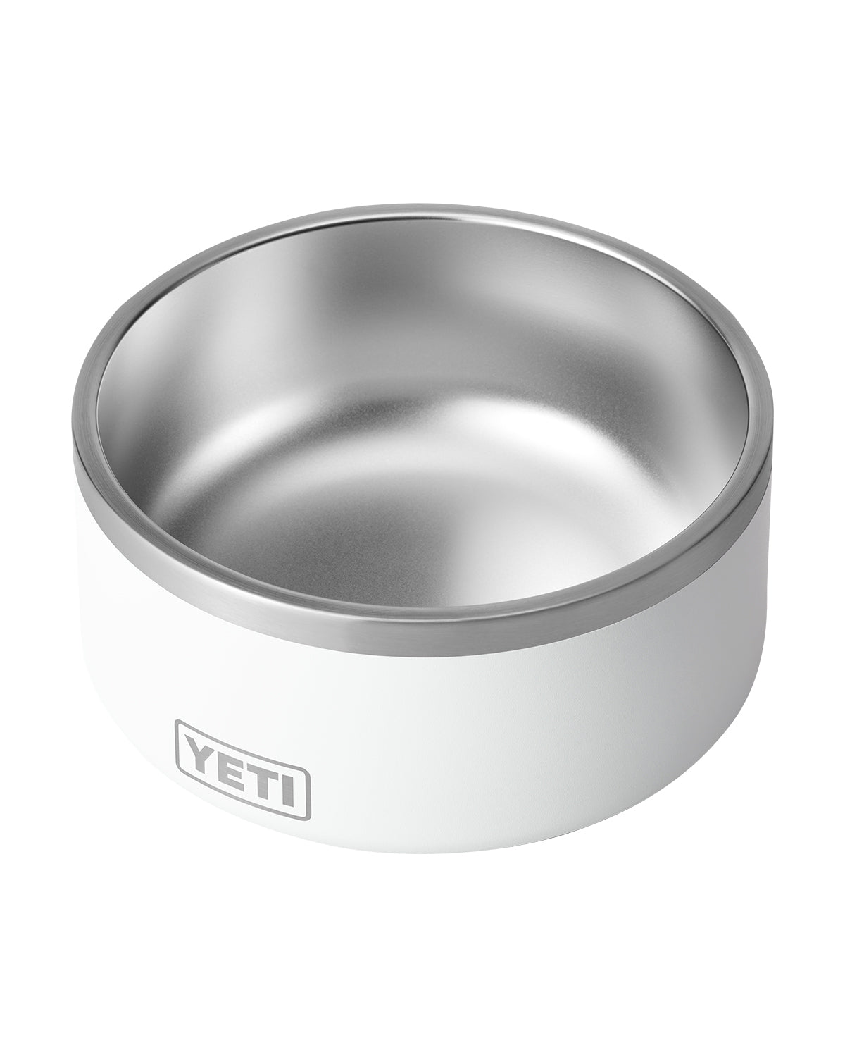 White Boomer™ 8 Dog Bowl plain
