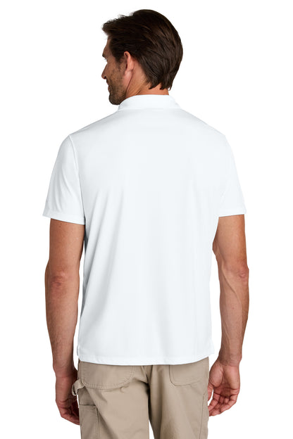 White Carhartt Force Sun Defender Polo CT106899