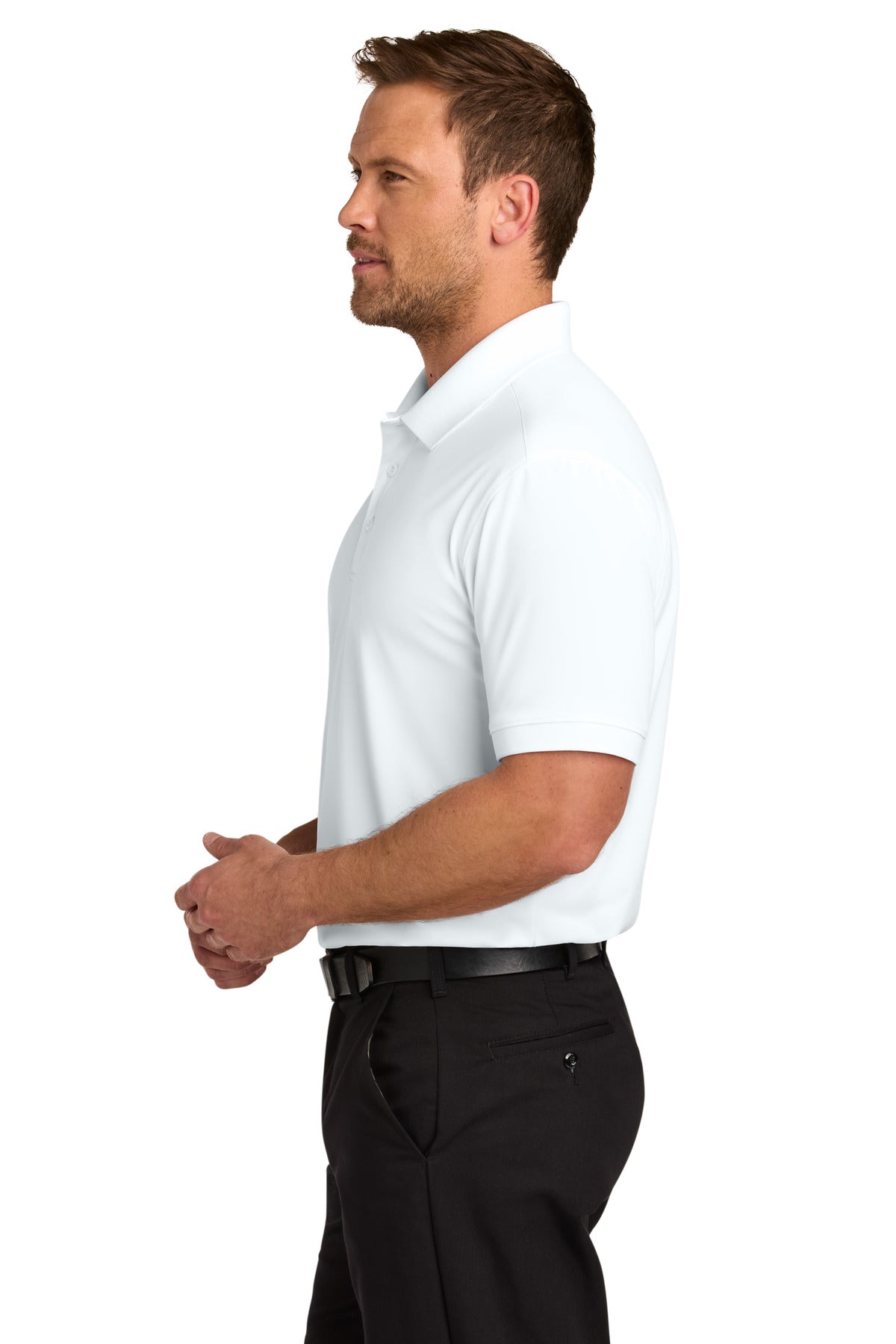 White CornerStone Workwear Pro Polo CS450