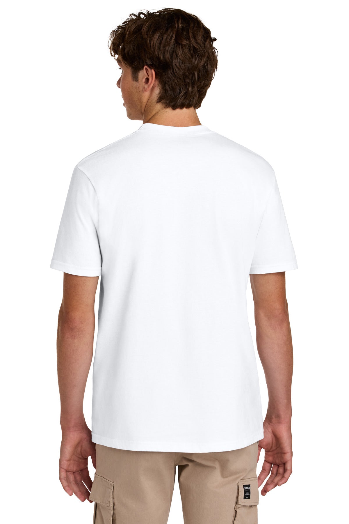 White Gildan Softstyle Midweight Tee 65000