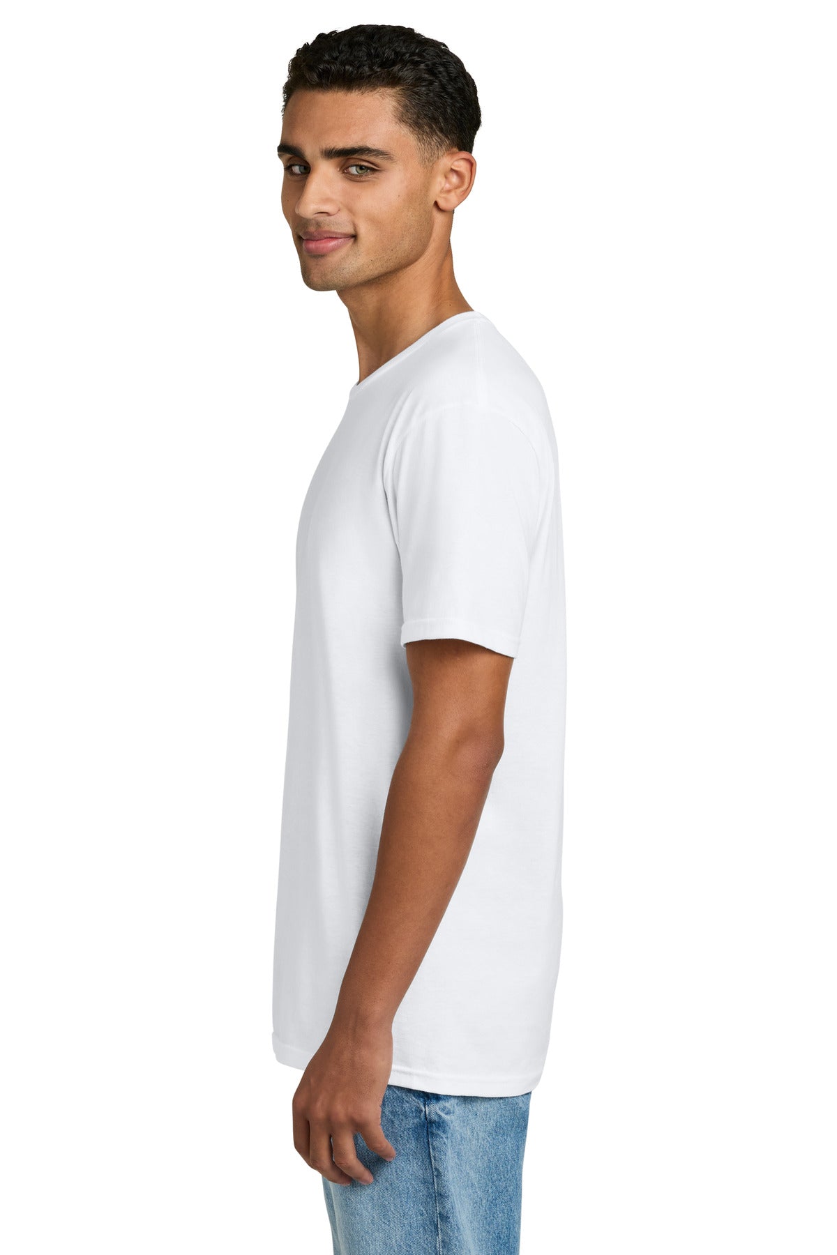 White Gildan Softstyle Plasma Print Tee 64PLSMA