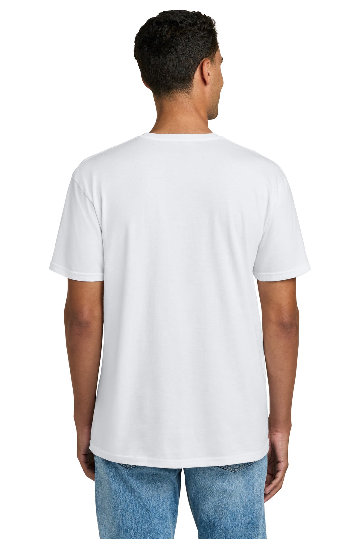 White Gildan Softstyle Plasma Print Tee 64PLSMA