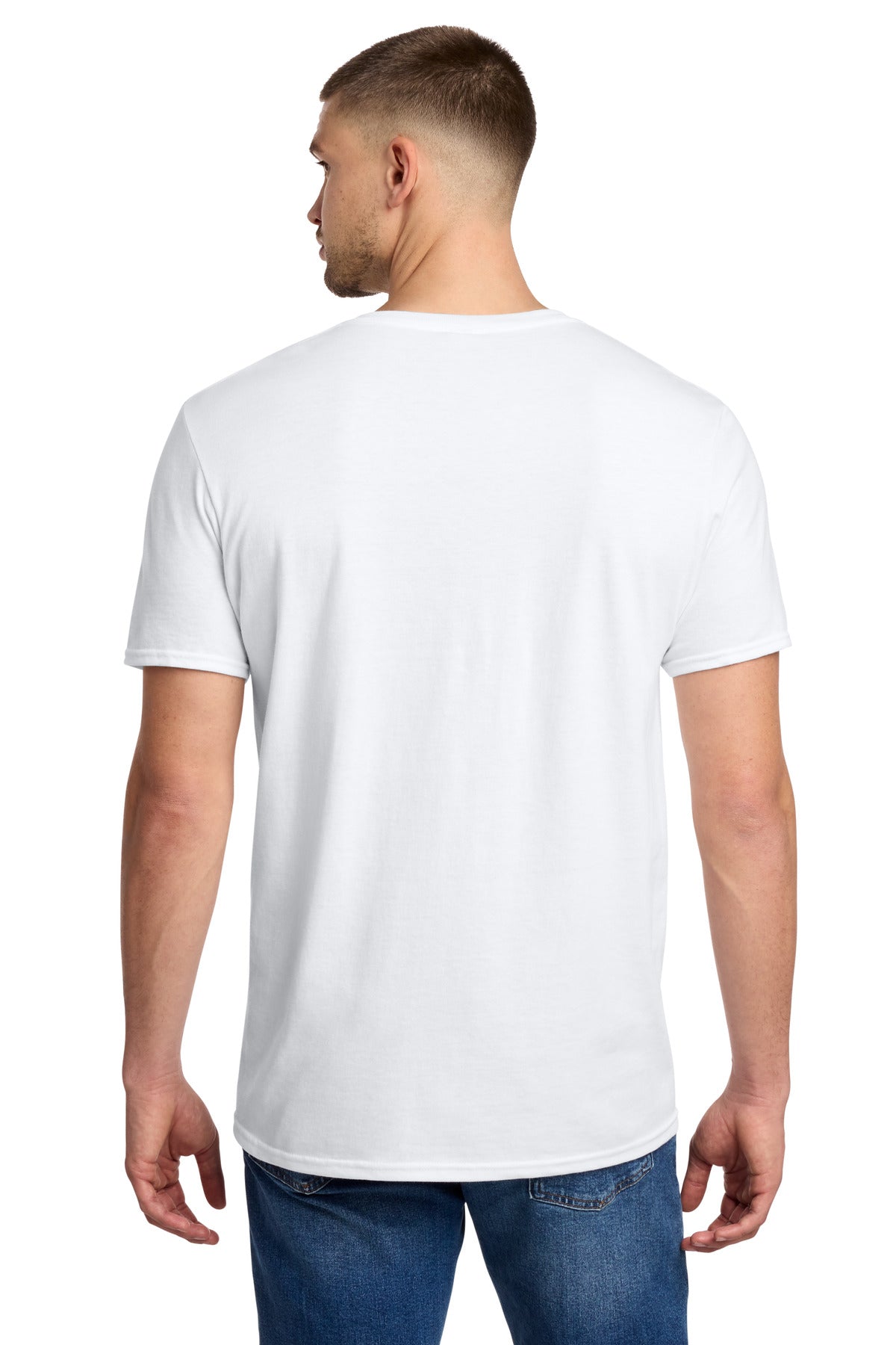 White Jerzees Premium Blend Ring Spun T-Shirt 560M