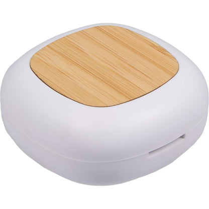 White Mini RABS and Bamboo Personal Diffuser plain