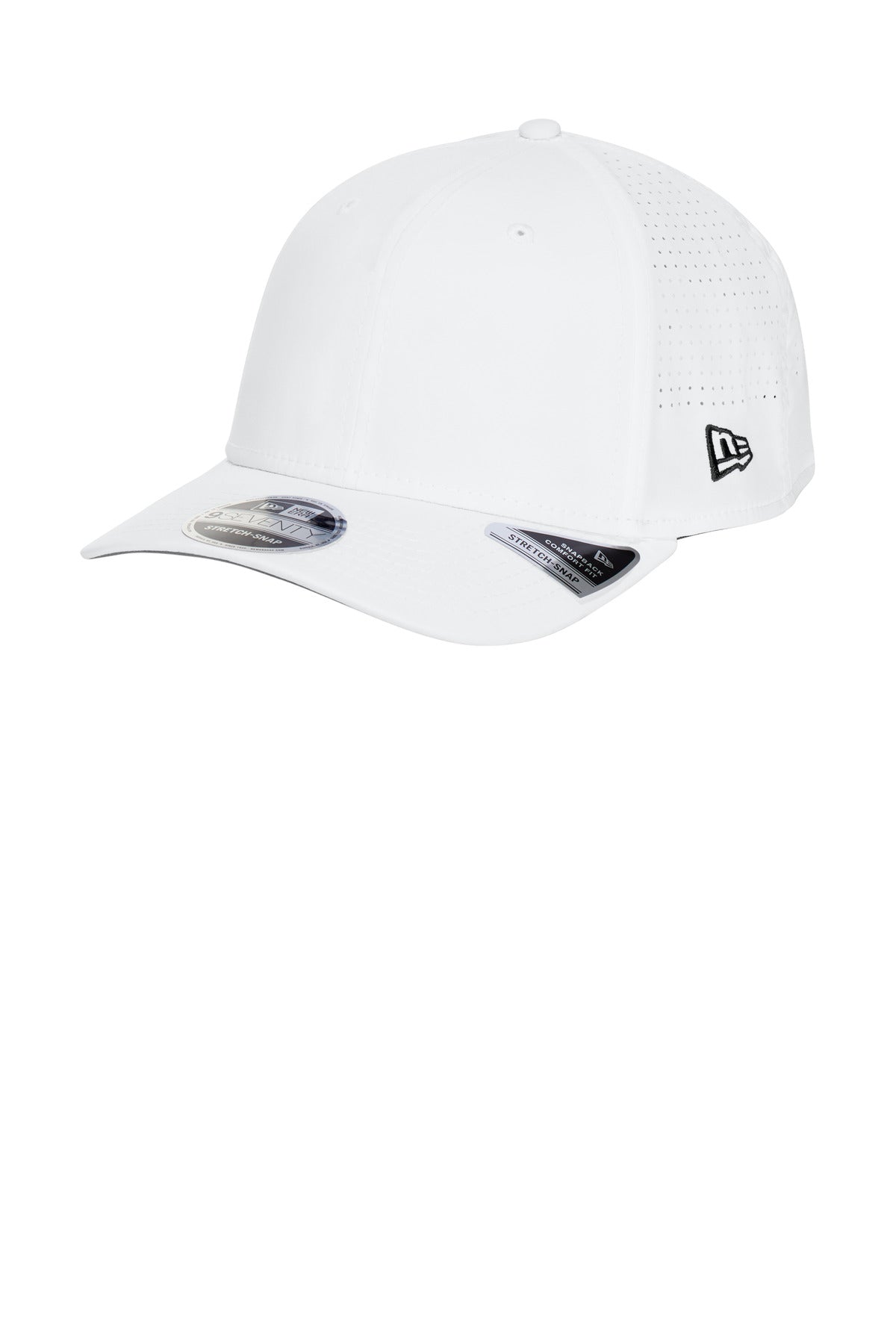 White New Era 9SEVENTY Perforated Snapback Cap NE501