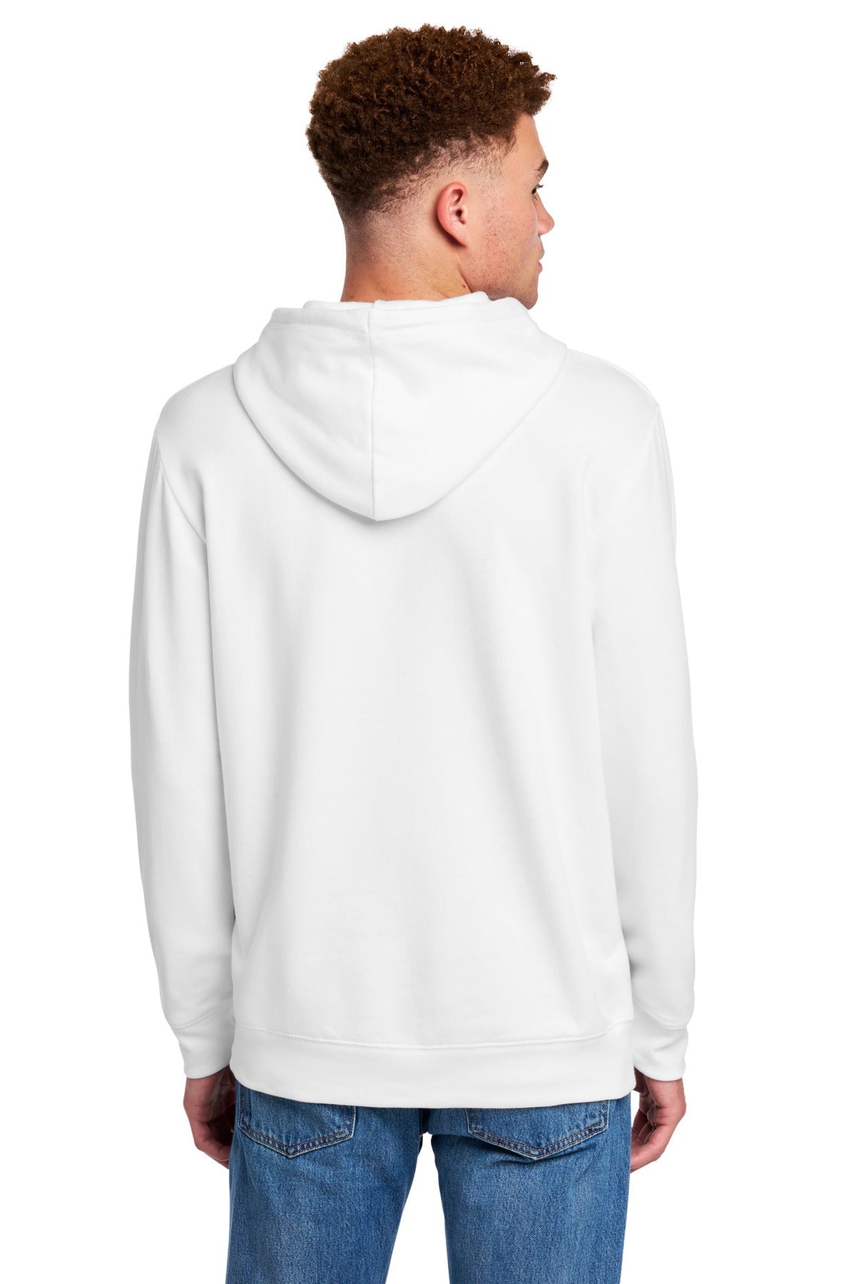 White New Era Comeback Fleece Pullover Hoodie NEA550