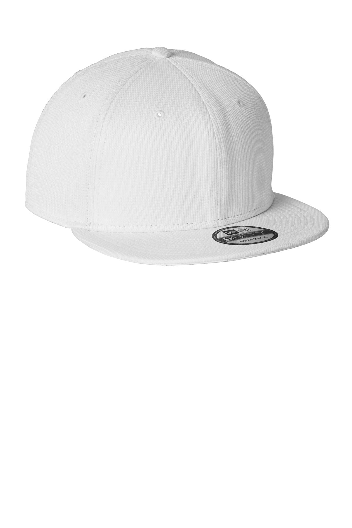 White New Era Pivot Flat Bill Snapback Cap NE409