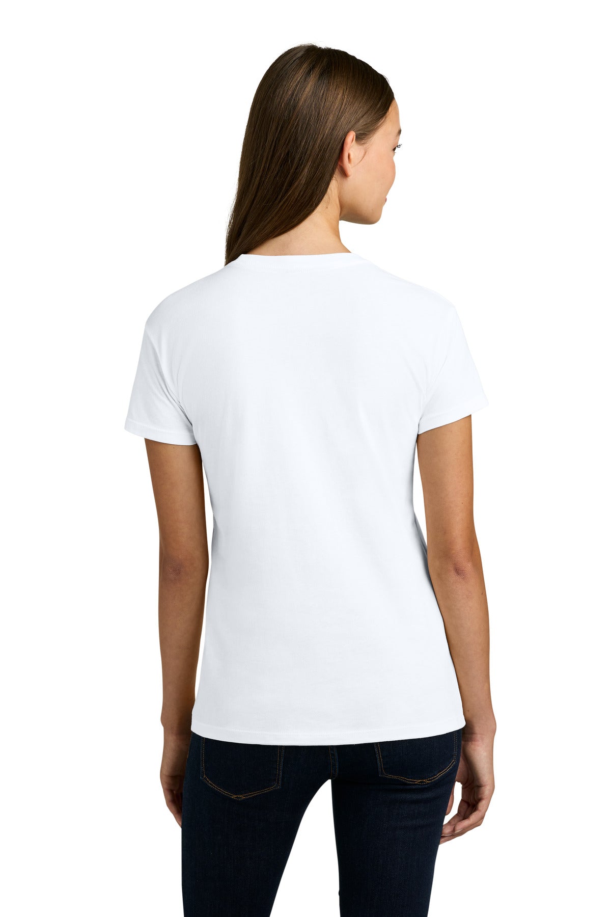 White Next Level Apparel Women's Cotton Relaxed Tee NL3910