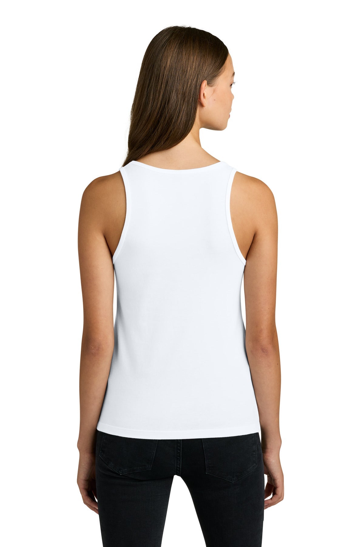 White Next Level Apparel Women's Cotton Tank NL3933