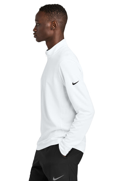 White Nike Essential 1/2-Zip Cover-Up NKHM8036