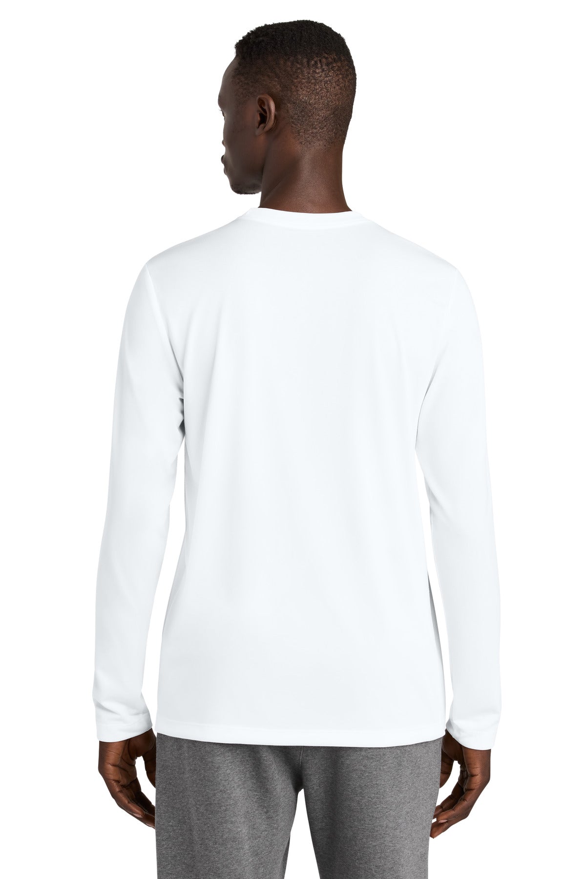 White Nike Team rLegend Long Sleeve Tee NKHQ4550