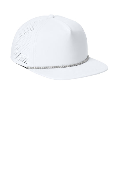 White OGIO 5-Panel Rope Performance Cap OG607