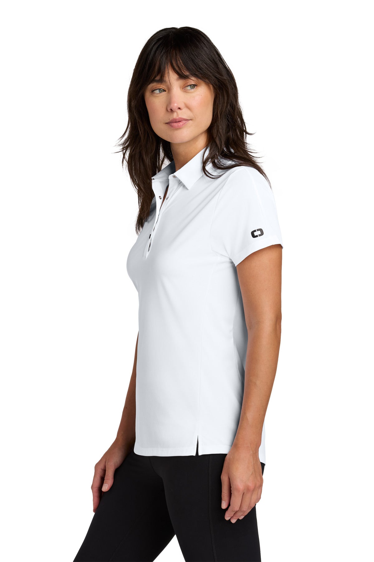 White OGIO Women's Envision Polo LOG154
