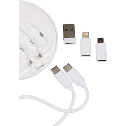 White Pad Pal 15W Wireless Charging Pad and 65W Cable Ki