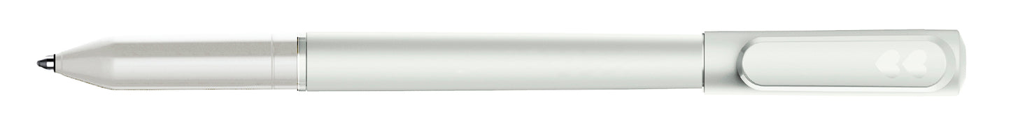 White Paper Mate® Write Bros Stick Pen White Barrel - Blue Ink plain