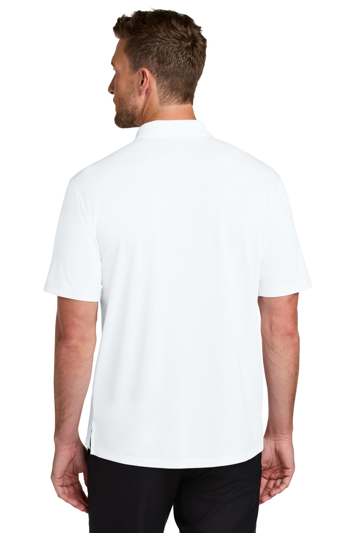 White Port Authority Wearever Performance Pique Polo K240