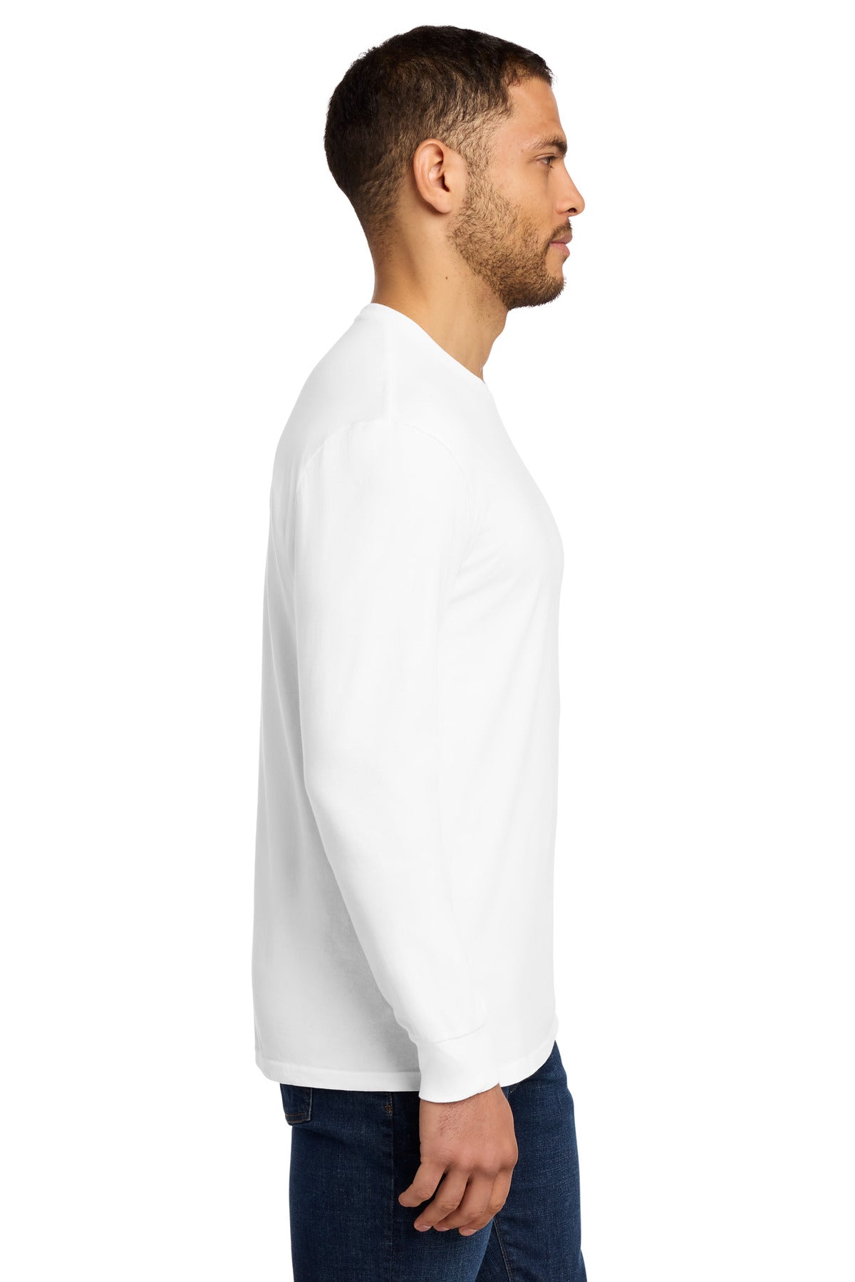 White Port & Co Beach Wash Garment-Dyed Long Sleeve Tee PC099LS