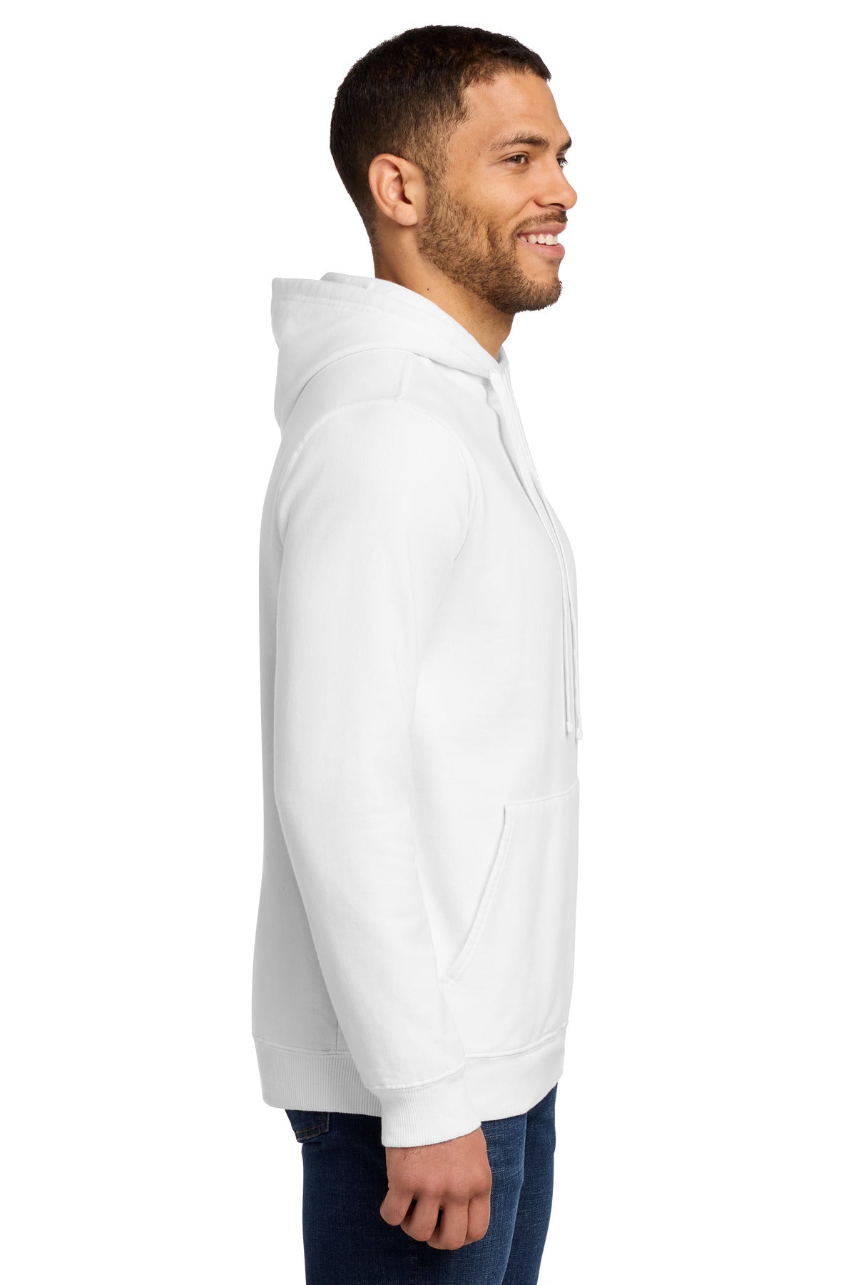 White Port & Co Beach Wash Garment-Dyed Pullover Hooded Sweatshirt. PC098H