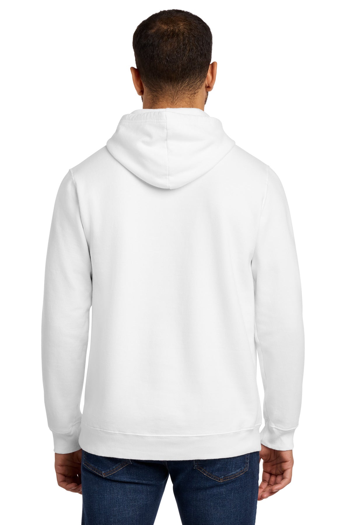White Port & Co Beach Wash Garment-Dyed Pullover Hooded Sweatshirt. PC098H