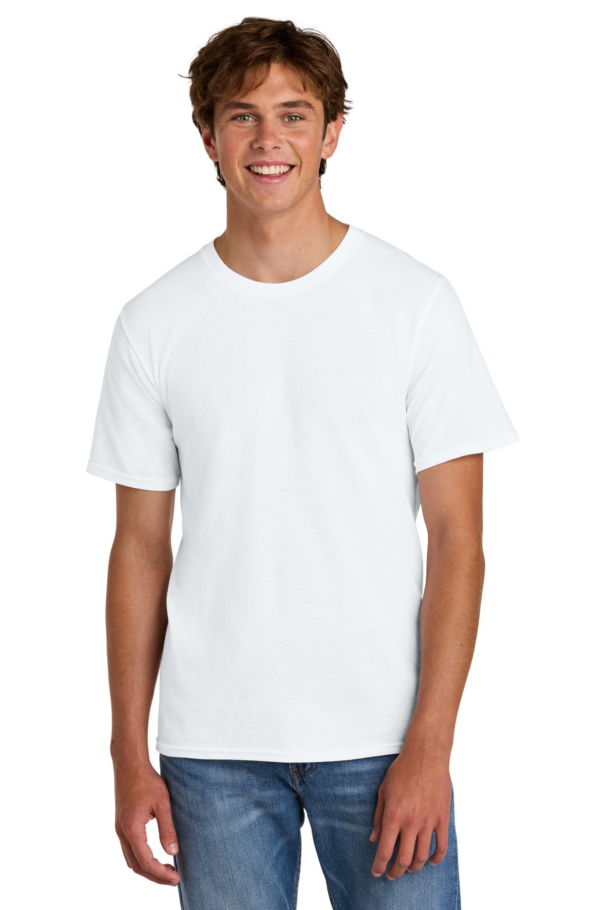 White Port & Co Easy Cotton Tee PC43