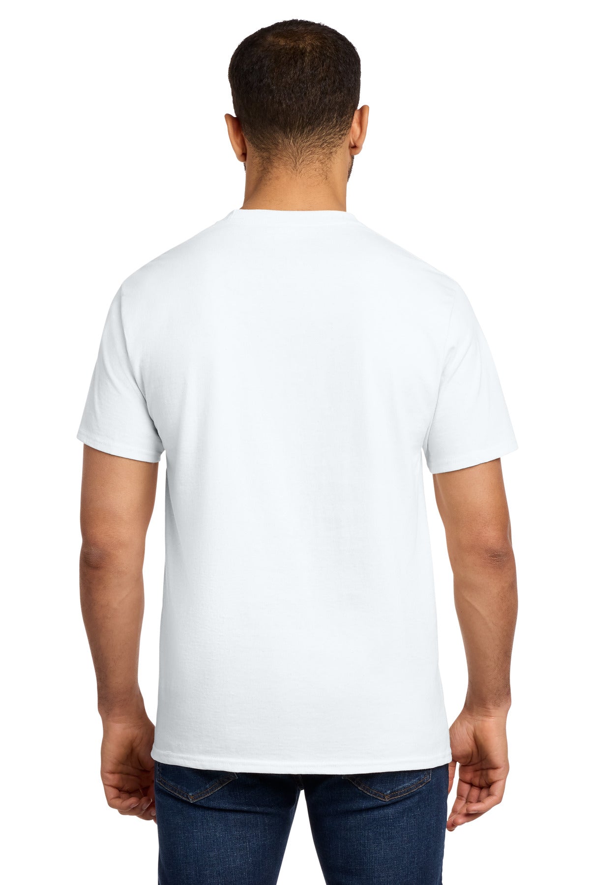 White Port & Co Essential Pocket Tee. PC61P