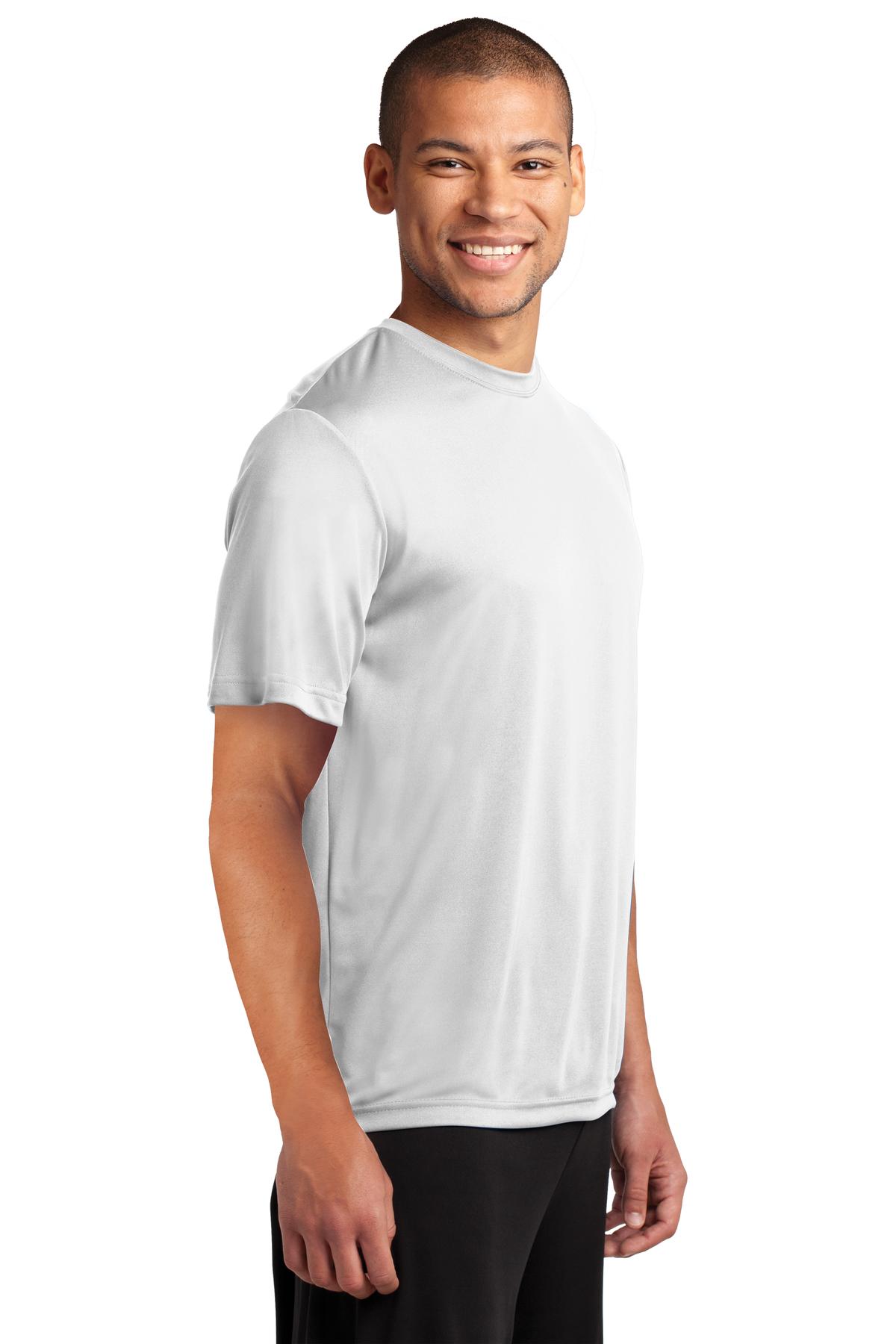 White Port & Co Performance Tee. PC380