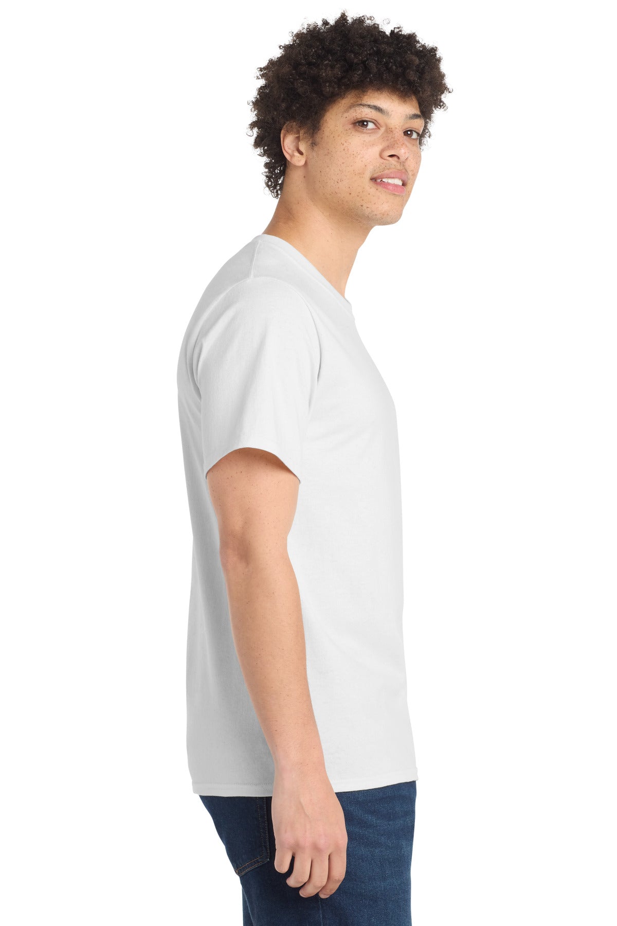 White Port & Co Tall Essential Tee. PC61T