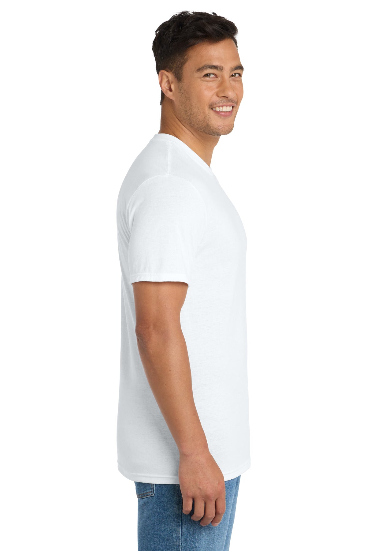 White Port & Co Tri-Blend Tee. PC330