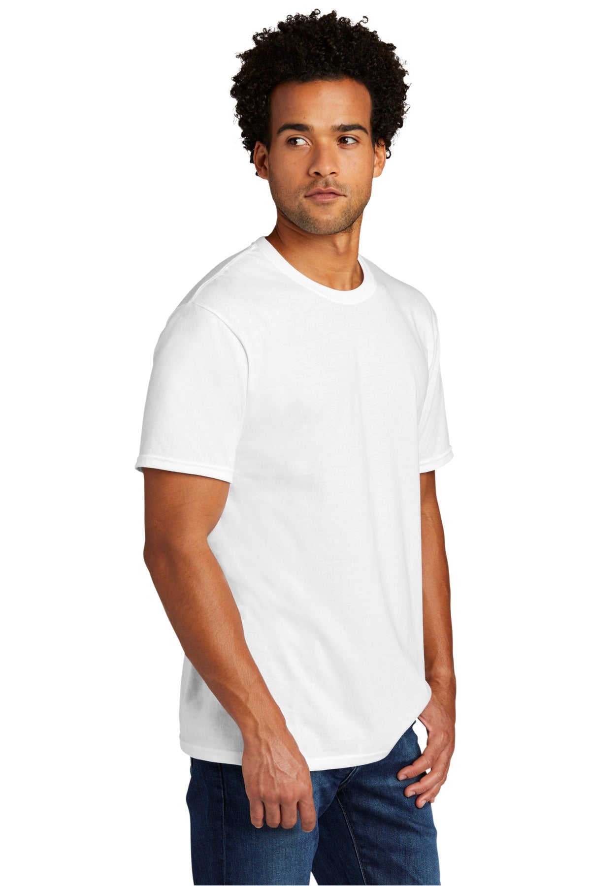 White Port & Co Tri-Blend Tee. PC330
