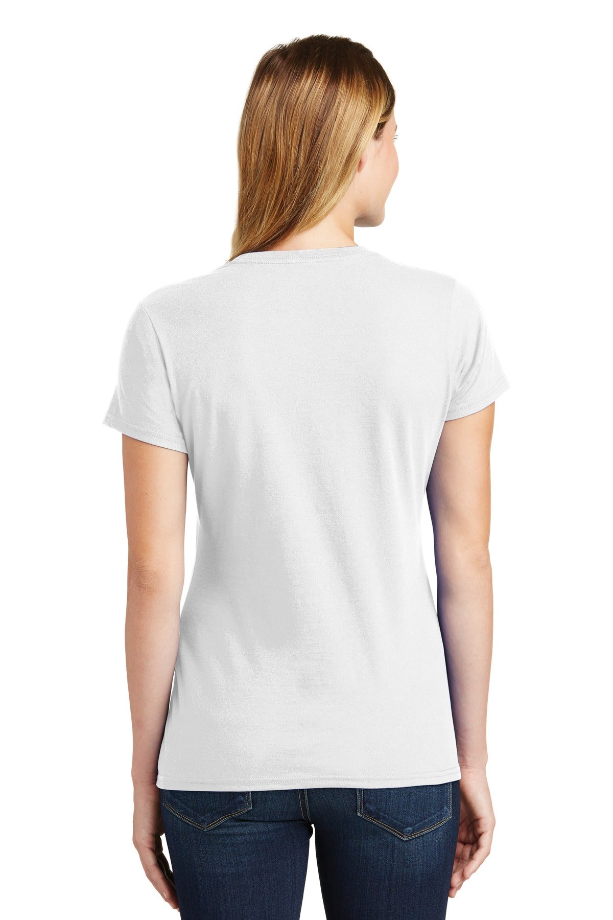 White Port & Co Women's Fan Favorite Tee. LPC450
